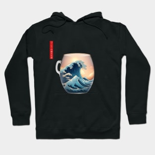 The Great Wave of Coffee Hoodie